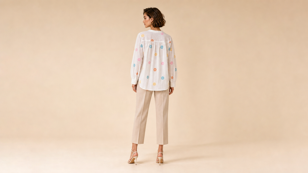 A0520 Shirt Top Back View