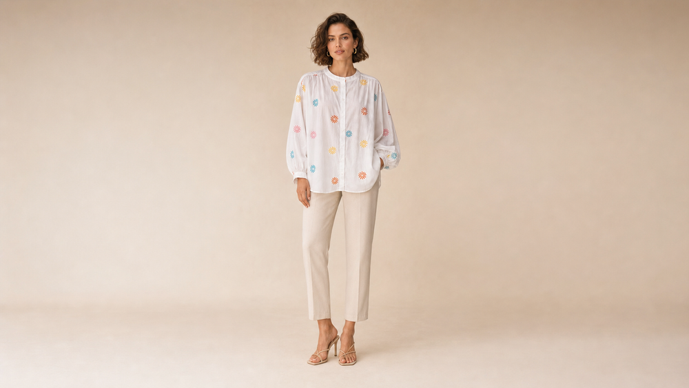 A0520 Shirt Top Front View