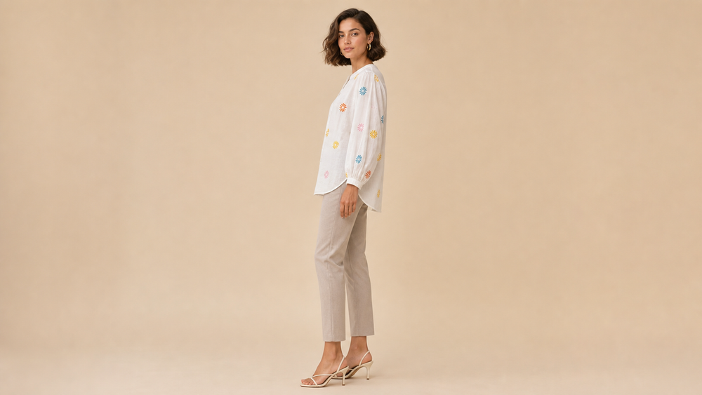 A0520 Shirt Top Side View