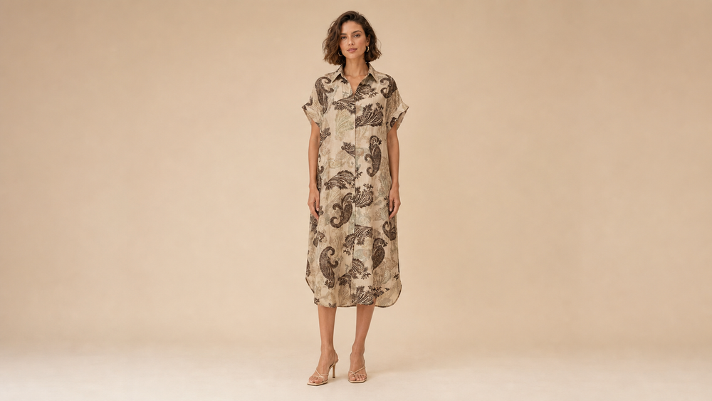 A0461 Maxi Dress Front View