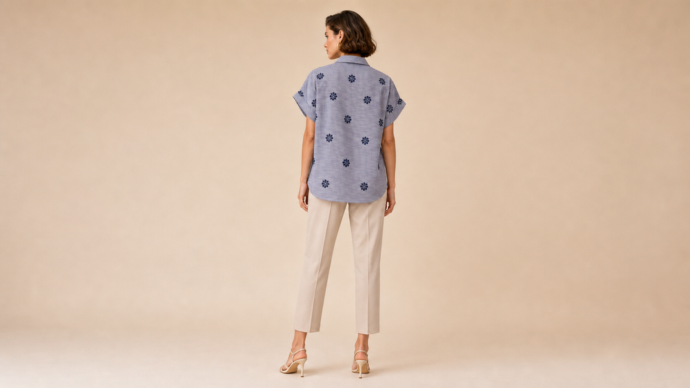 A0470 Shirt Top Back View